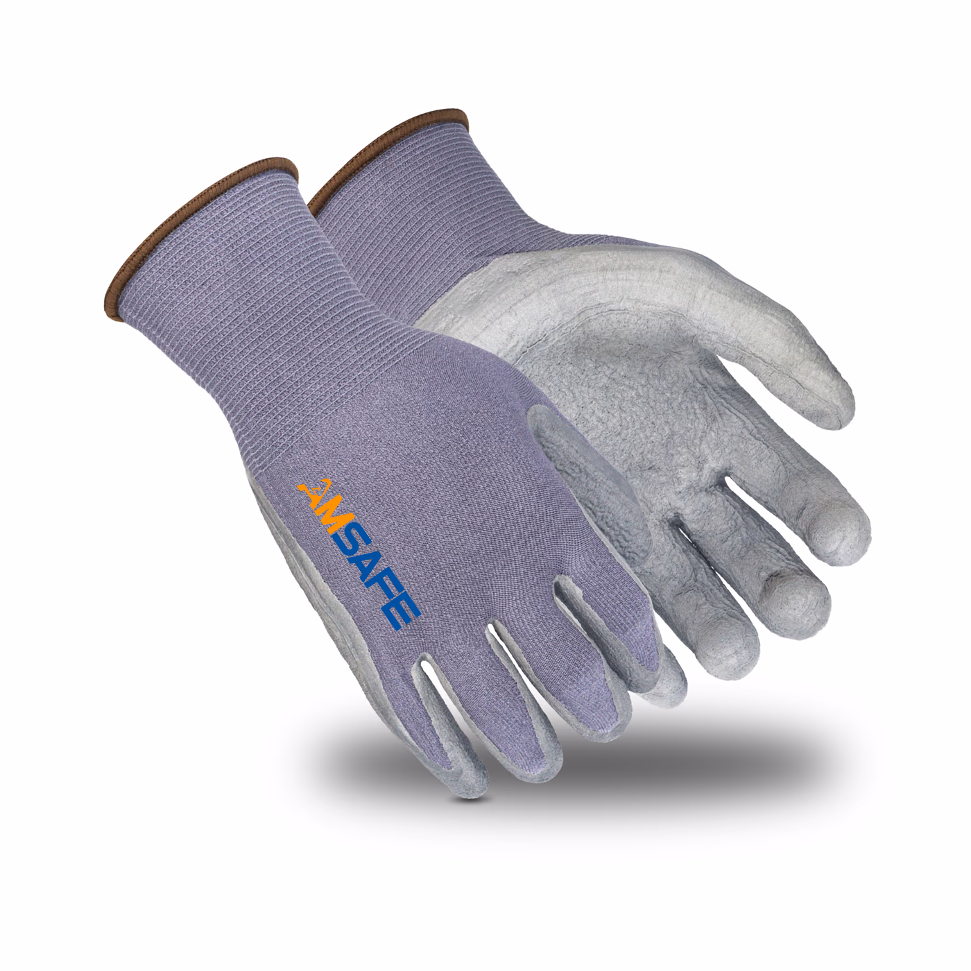 Guantes AMSAFE de nailon y elastano con recubrimiento de látex espumado