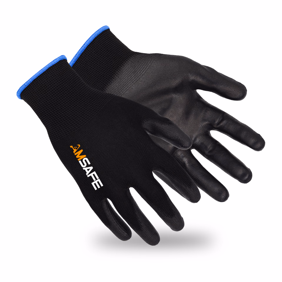 Guantes de PU: guante ASF-NU3331 de nailon con PU en la palma — imagen 3