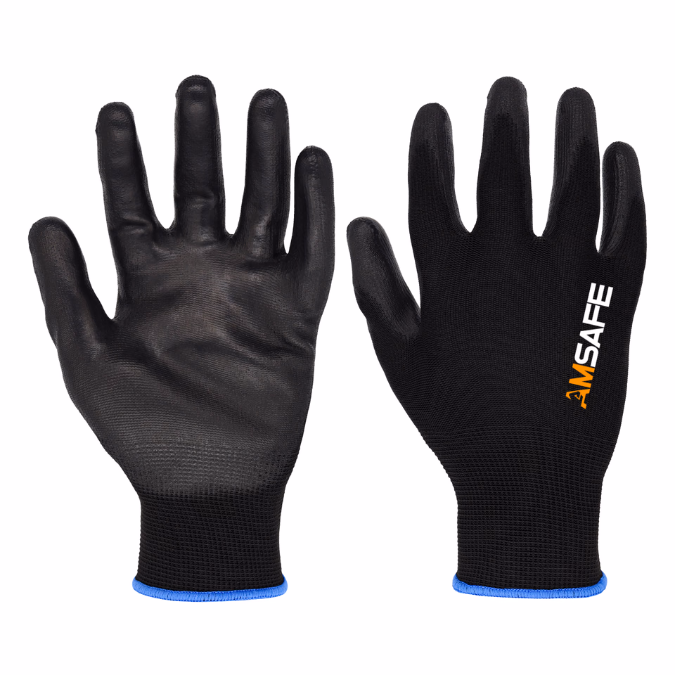 Guantes de PU: guante ASF-NU3331 de nailon con PU en la palma — imagen 4