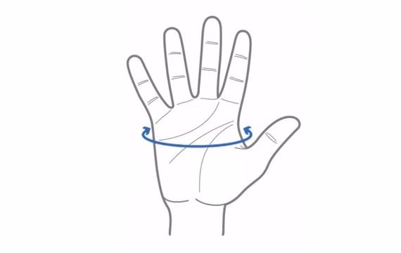 Referencia de tallas medias de guantes para mujer